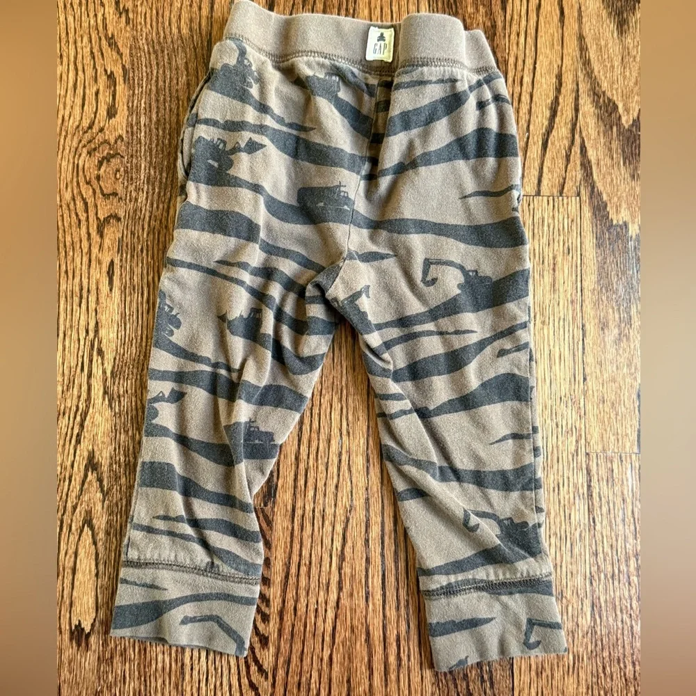 GAP Brown Joggers w/ Adorable Construction Details - Size 2t